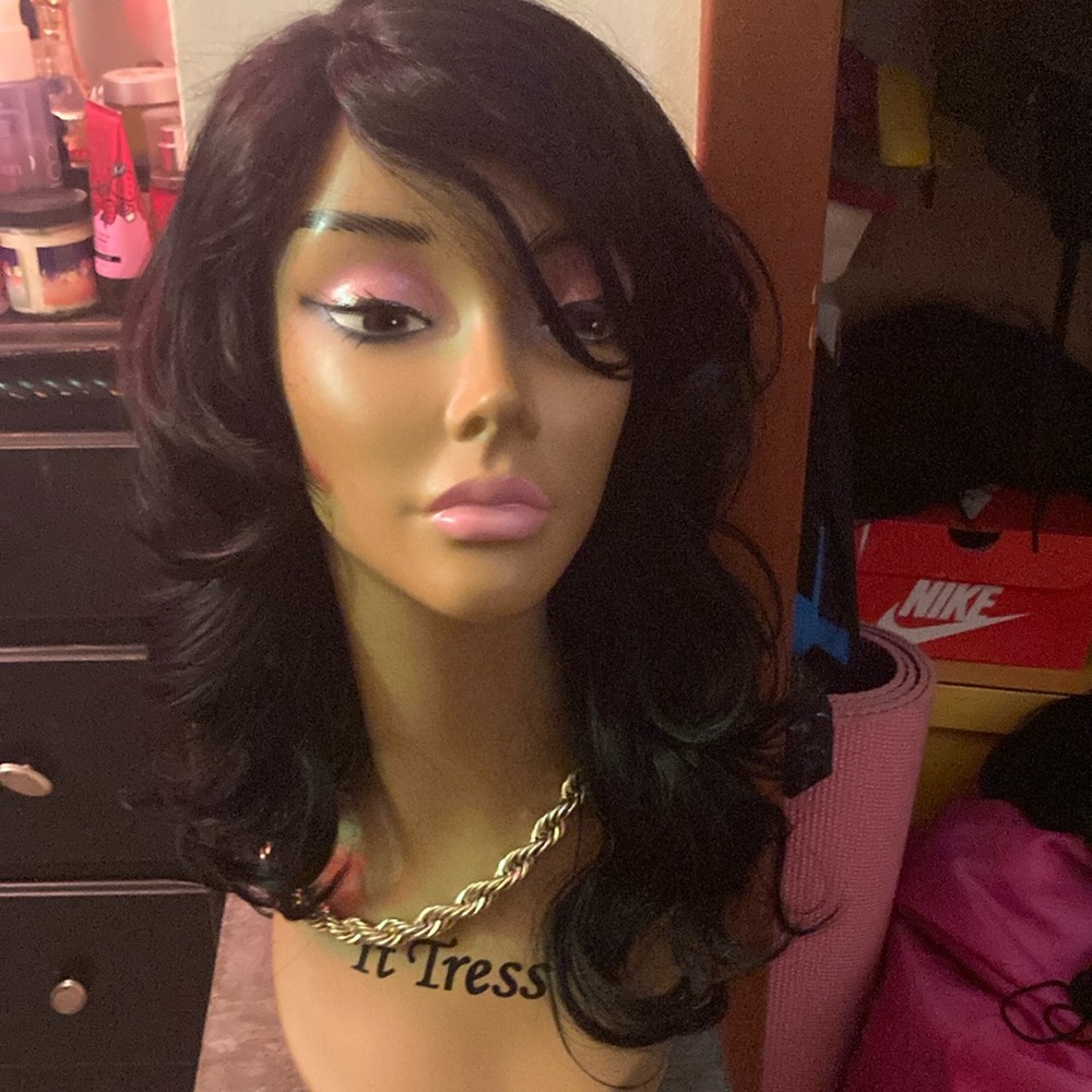 Human hair body wave wig